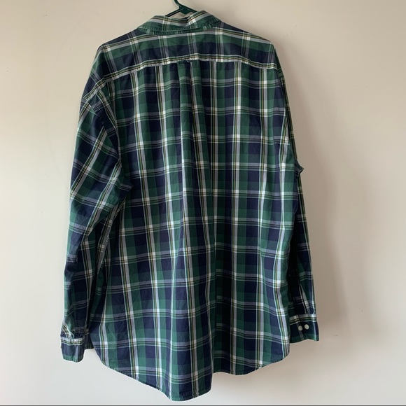 Nautica 80's Two-Ply Cotton button down men's shirt. 3XL - Picture 7 of 12